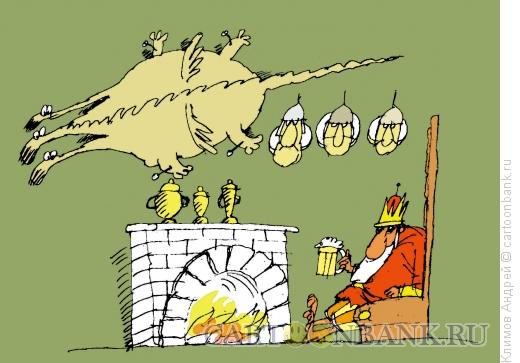 Карикатура: Просто царь, Климов Андрей