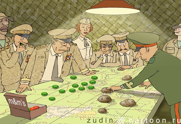 Карикатура: Совместные учения, Александр Зудин