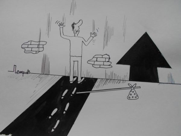 Карикатура: Путь, Петров Александр
