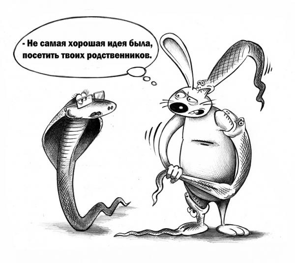Карикатура: Не самая хорошая идея, Сергей Корсун