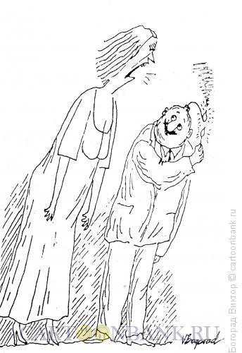 Карикатура: Семейный скандал, Богорад Виктор