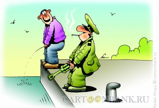 Карикатура: Артиллерист, Кийко Игорь