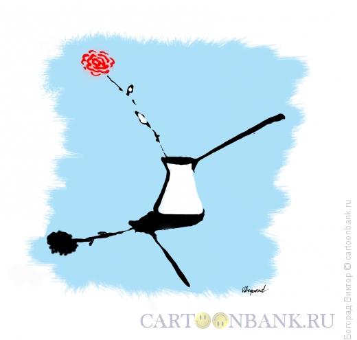 Карикатура: Утреннее кофе 8 марта, Богорад Виктор