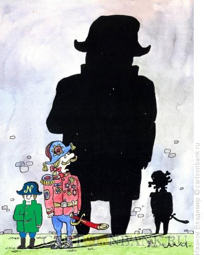 Карикатура: Наполеон, Иванов Владимир