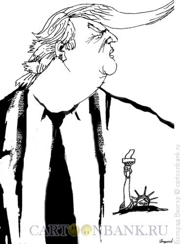 Карикатура: Трамп, Богорад Виктор