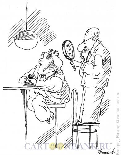 Карикатура: Исследователь, Богорад Виктор