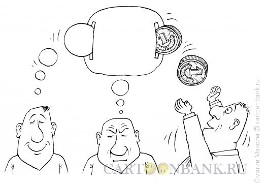 Карикатура: Монетизация масли, Смагин Максим