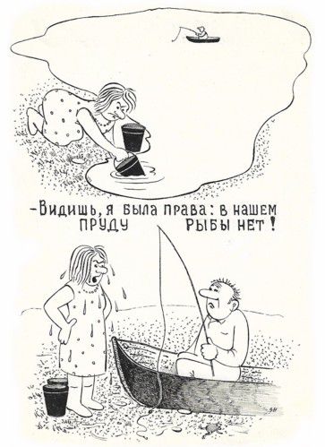 Карикатура: Неопровержимое доказательство, Зеркаль Николай Фомич