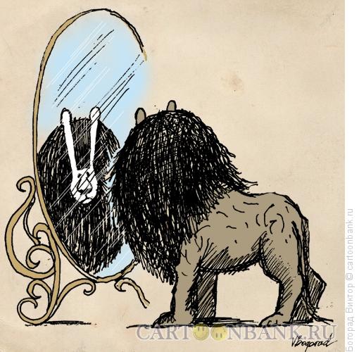 Карикатура: Зеркало, Богорад Виктор