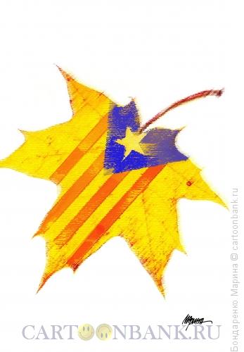 Карикатура: Лист Каталония, Бондаренко Марина