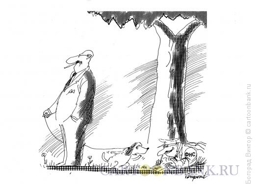 Карикатура: Стукач, Богорад Виктор