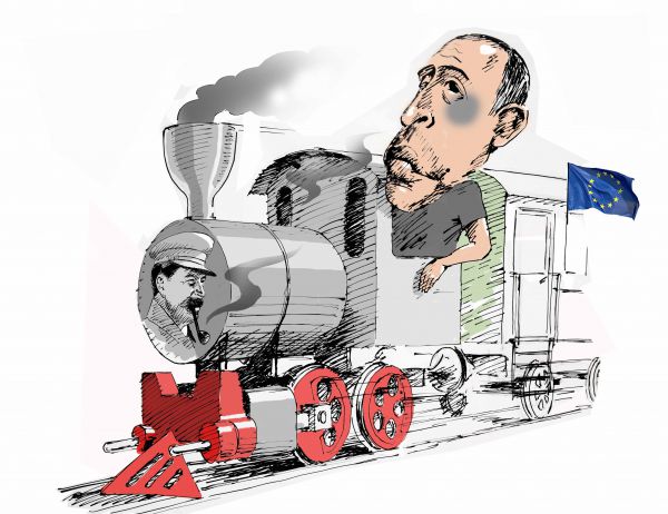 Карикатура: В Европу со Сванидзе, osipovva