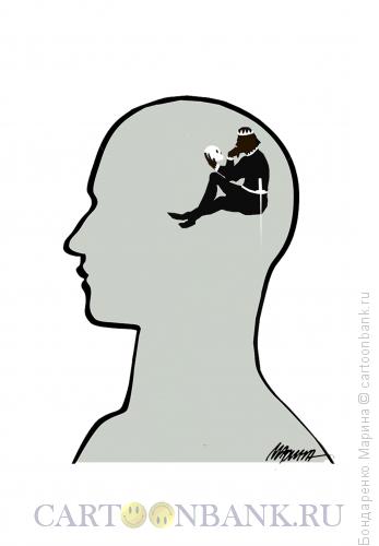 Карикатура: Мозг, Бондаренко Марина