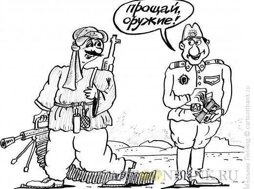 Карикатура: Сделка, Мельник Леонид