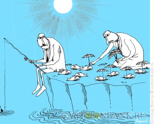 Карикатура: Сострадание, Богорад Виктор