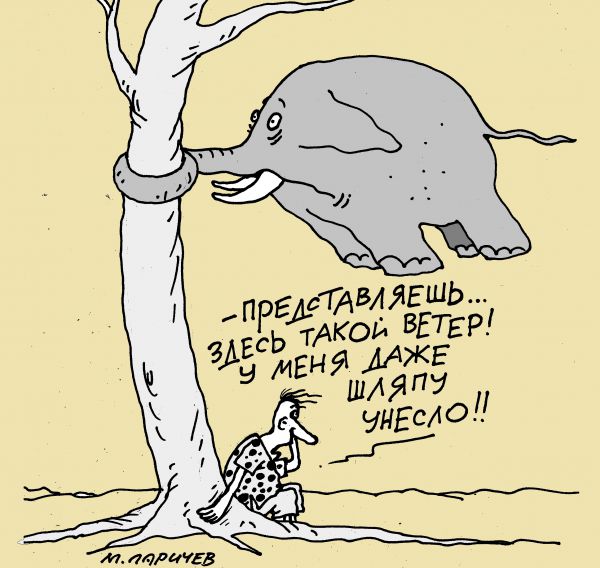 Карикатура: шляпа, михаил ларичев