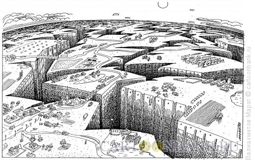 Карикатура: Город, Валиахметов Марат