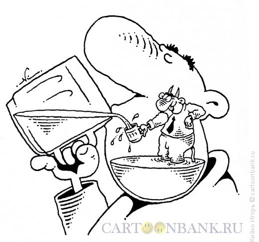 Карикатура: Чертово пиво, Кийко Игорь