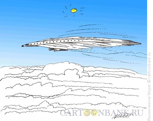 Карикатура: Самолет, Валиахметов Марат