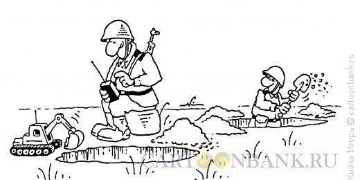 Карикатура: Креативный воин, Кийко Игорь