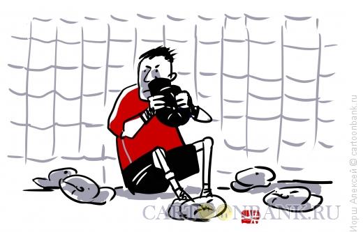 Карикатура: Вратарь, Иорш Алексей