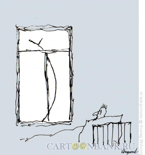 Карикатура: Утро пессимиста, Богорад Виктор