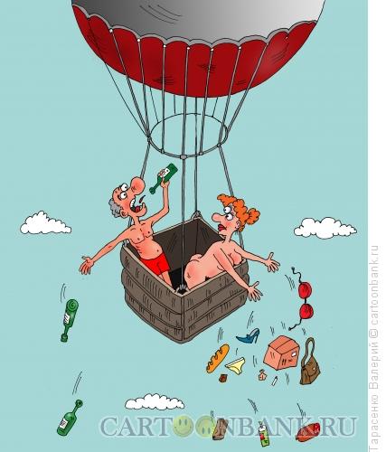 Карикатура: Прерванный полёт, Тарасенко Валерий