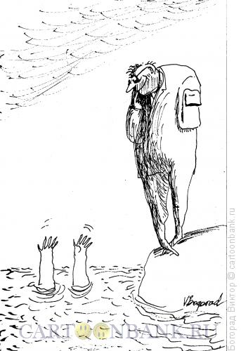 Карикатура: Колебание, Богорад Виктор
