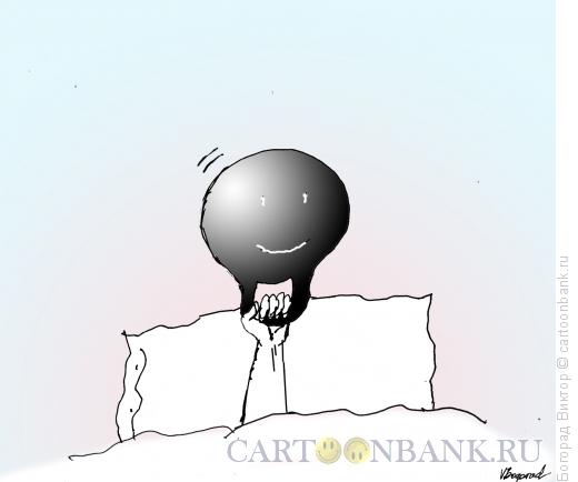 Карикатура: Тяжелая голова, Богорад Виктор