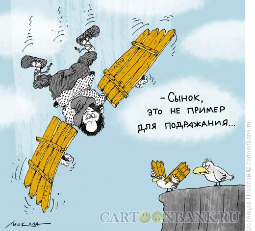 Карикатура: Пример, Воронцов Николай