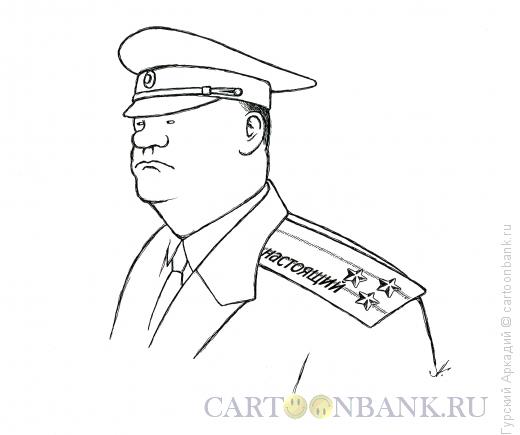 Карикатура: полковник, Гурский Аркадий