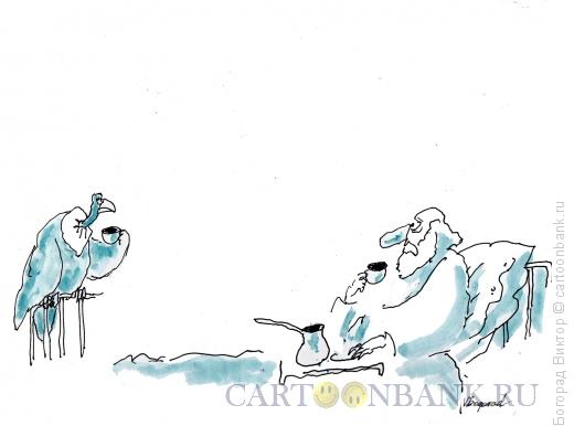 Карикатура: Личный стервятник, Богорад Виктор