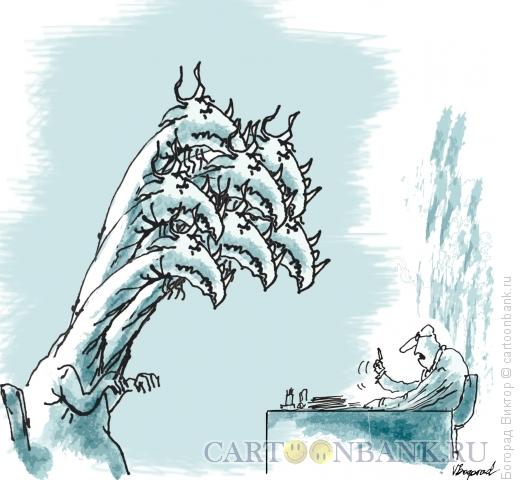 Карикатура: Выволочка, Богорад Виктор