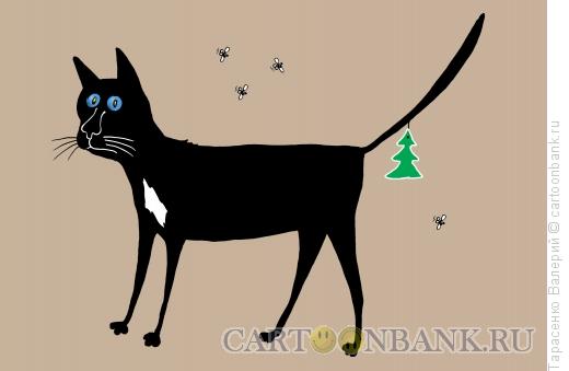 Карикатура: Старый кот, Тарасенко Валерий