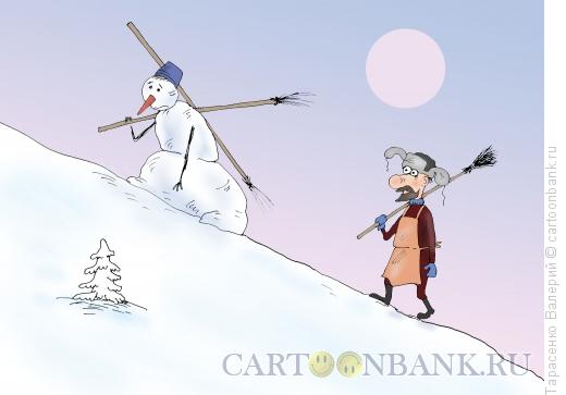 Карикатура: Голгофа, Тарасенко Валерий