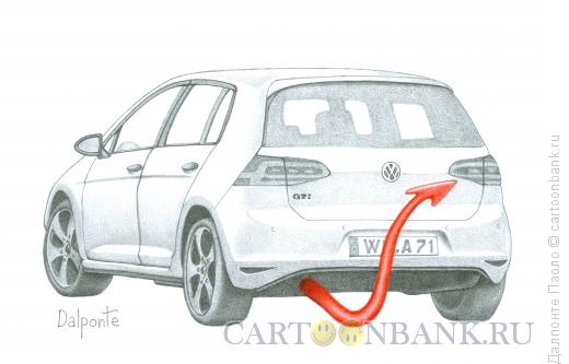 Карикатура: Volkswagen scandal, Далпонте Паоло