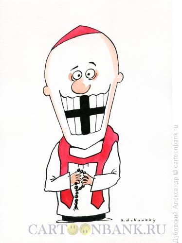 Карикатура: Проблемки с зубами, Дубовский Александр