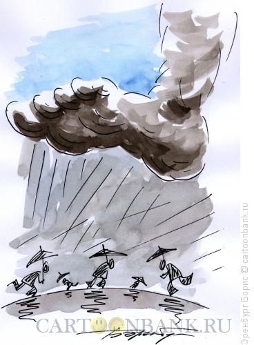Карикатура: Катастрофа, Эренбург Борис