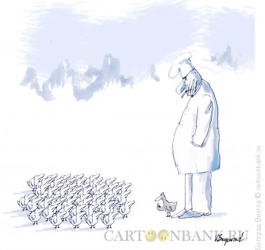 Карикатура: Гадкий утенок, Богорад Виктор