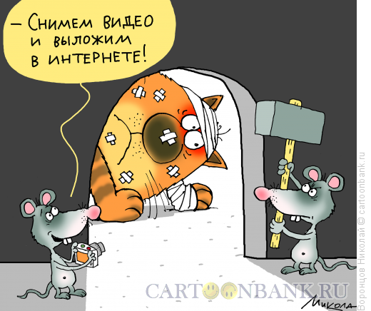 Карикатура: Youtube, Воронцов Николай