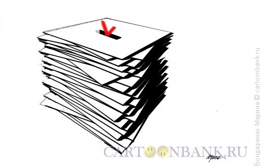 Карикатура: Выборы 2018, Бондаренко Марина