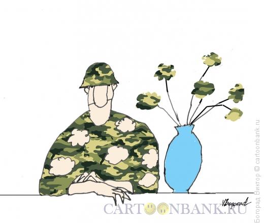 Карикатура: Военный портрет, Богорад Виктор