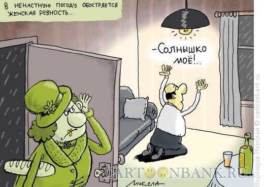 Карикатура: Ревность, Воронцов Николай