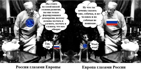 Мем: Вся суть взаимоотношений Европы и России
