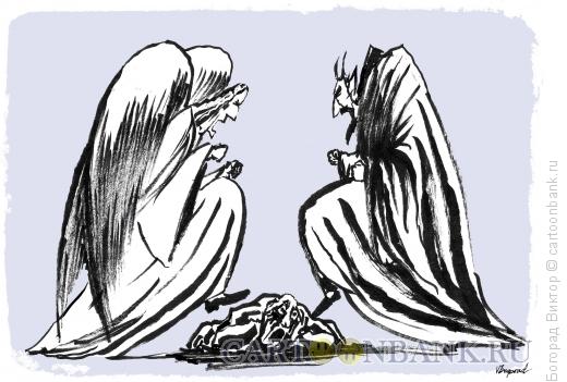 Карикатура: Избиение, Богорад Виктор