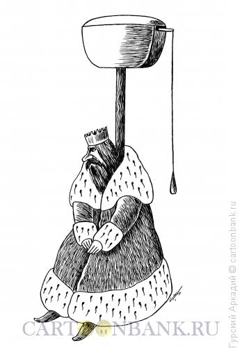 Карикатура: царь, Гурский Аркадий