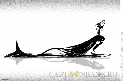 Карикатура: Мама-русалка, Богорад Виктор