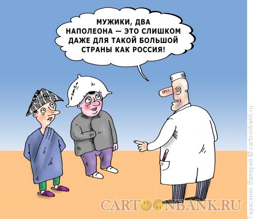 Карикатура: Наполеоны, Тарасенко Валерий