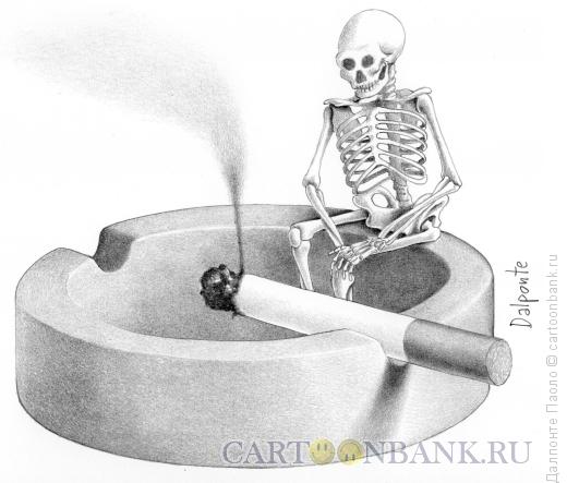 Карикатура: пепельница, Далпонте Паоло