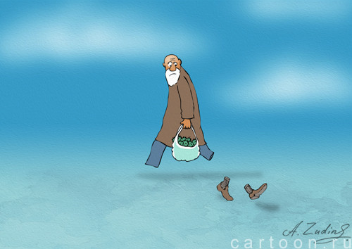 Карикатура: Не по пути, Александр Зудин